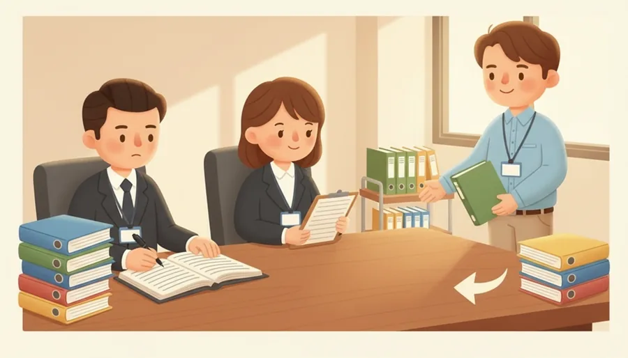 학기 말 학생회 돈 장부를 영수증과 맞춰 보는 점검