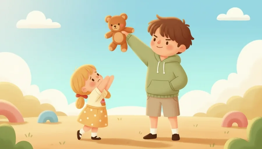 모임에서 자기보다 작은 사람만 골라 툭툭 치고 놀리는 사람