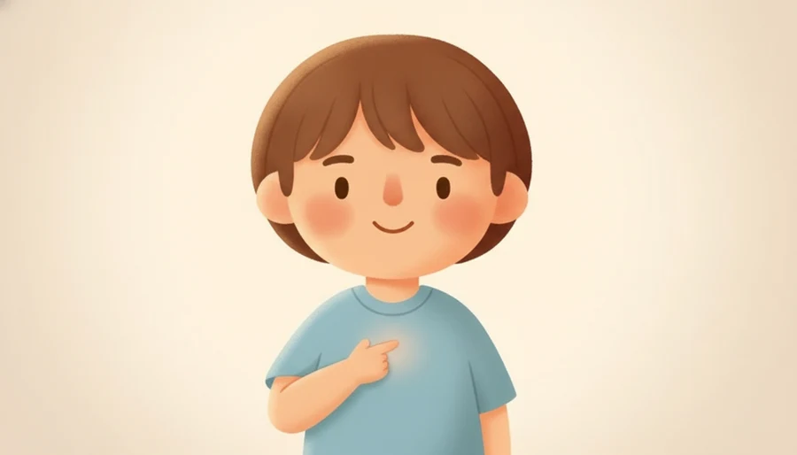 숨 쉴 때 오르락내리락, 심장이 두근대는 몸 앞쪽 부위.