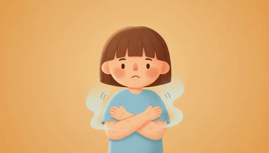 아침에 문 열자 바깥 공기가 들어와 어깨가 오싹함
