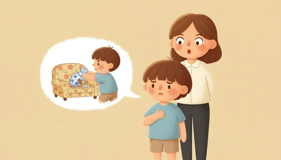 밤에 룸메이트한테 가서 과자 몰래 먹은 걸 스스로 말하는 장면