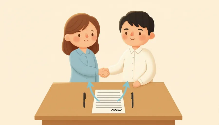 휴대폰 2년 약정 계약서에 사인