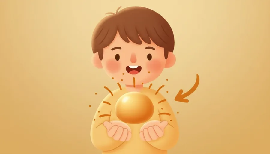 컵을 쳐서 바닥에 물웅덩이가 생긴 순간