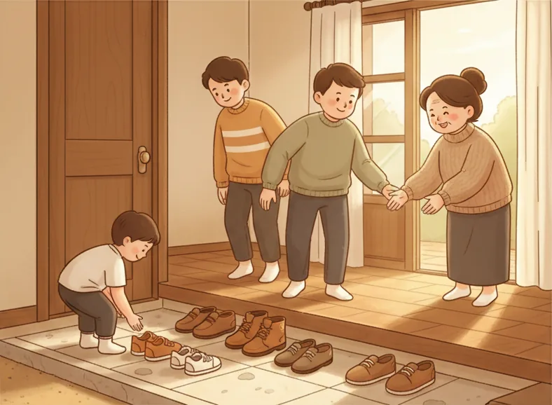 밥 먹기 전 '잘 먹겠습니다' 인사