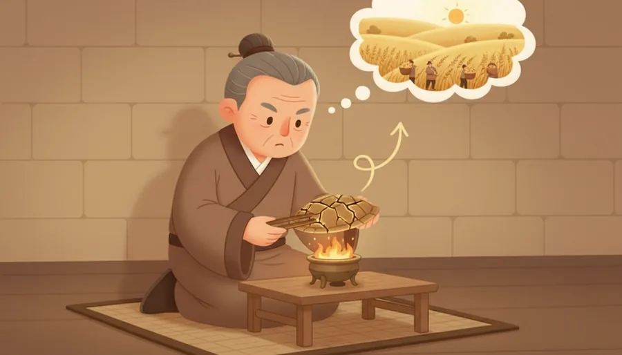 별 위치·카드 그림·구운 뼈의 금을 신호로 읽기