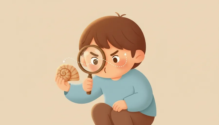 사과를 요리조리 돌려가며 상한 데 있나 살피는 장면