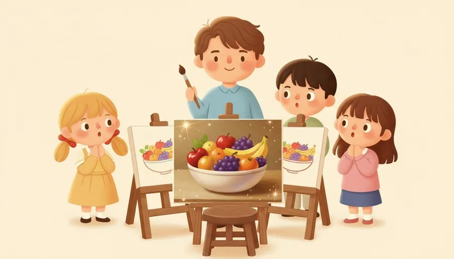 공방에서 다 같이 컵을 빚는데 한 명 것만 딱 다른 장면