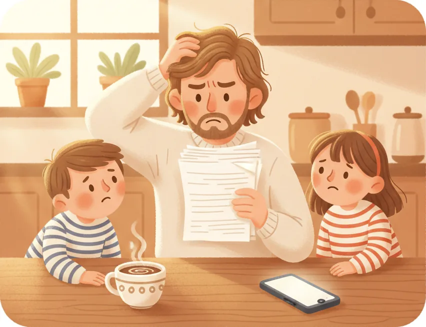 병원에서 의사 설명을 못 알아듣는 장면