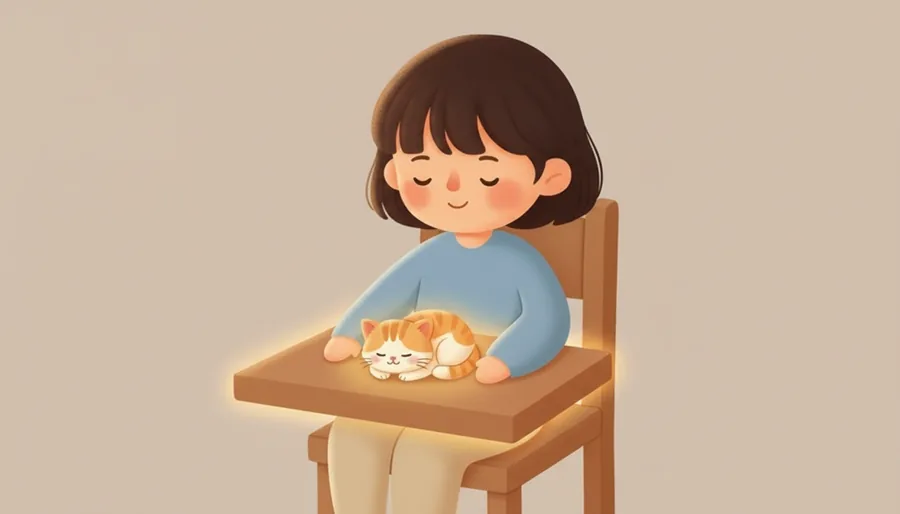 의자에 앉자 허벅지 위에 생기는 판판한 자리