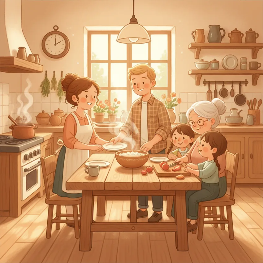 수많은 등장인물 중 이야기가 처음부터 끝까지 따라가는 작은 생쥐 주인공