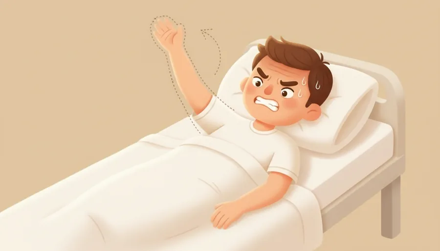 사고 뒤 힘을 줘도 안 움직이는 다리