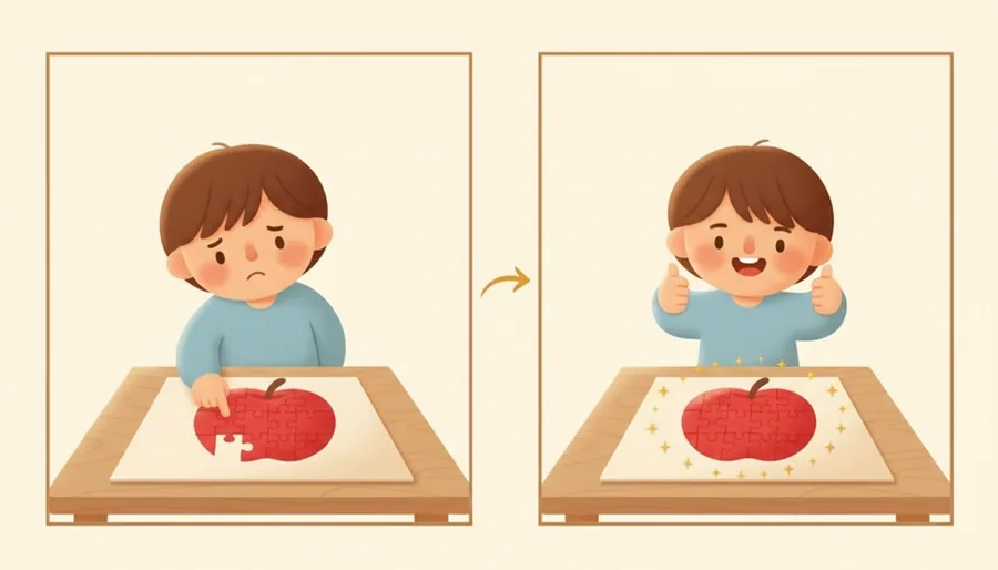 단어 시험에서 열 개를 다 맞아 틀린 게 하나도 없는 시험지