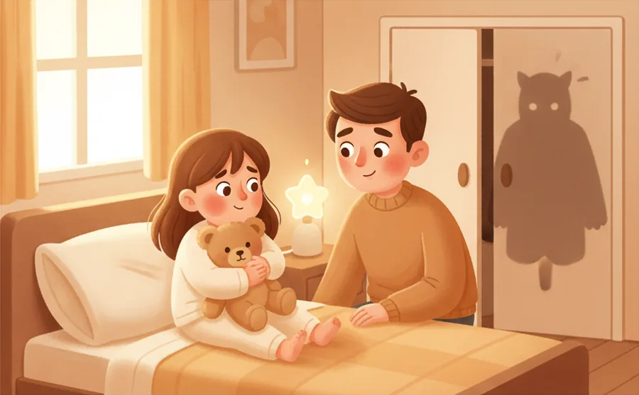 '왜 손 씻어?'에 '밥 먹을 거니까!'라고 까닭을 대는 장면