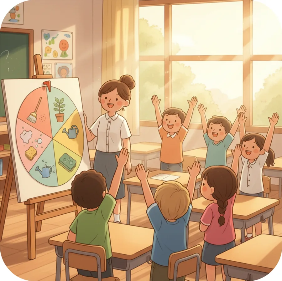 조용한 사람들만 걸레를 들던 가게 청소 당번 규칙을 다 같이 뜯어고침