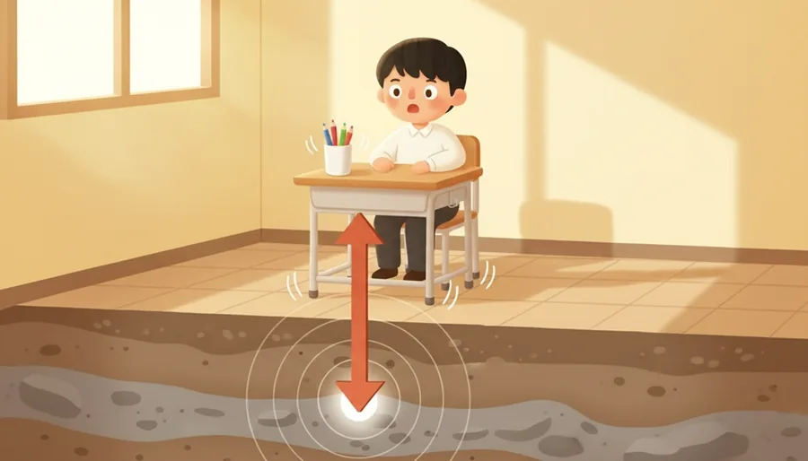 사람이 못 느낀 땅속 떨림을 기계가 기록했다는 뉴스
