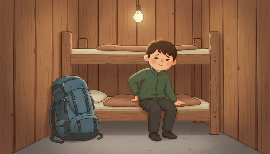 워크숍 숙소: 얇은 이불·책상 하나뿐, TV 없음, 난방 약함