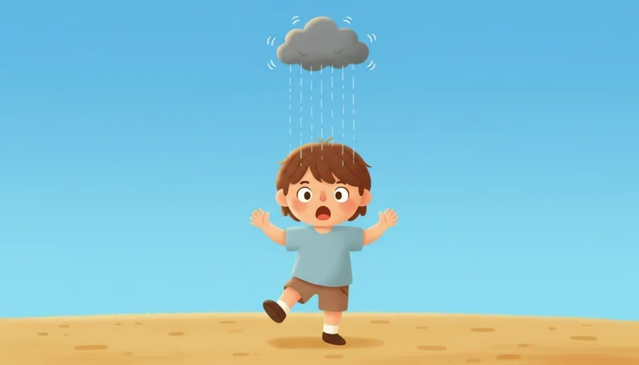 잘 웃던 친구가 확 조용해지는 순간