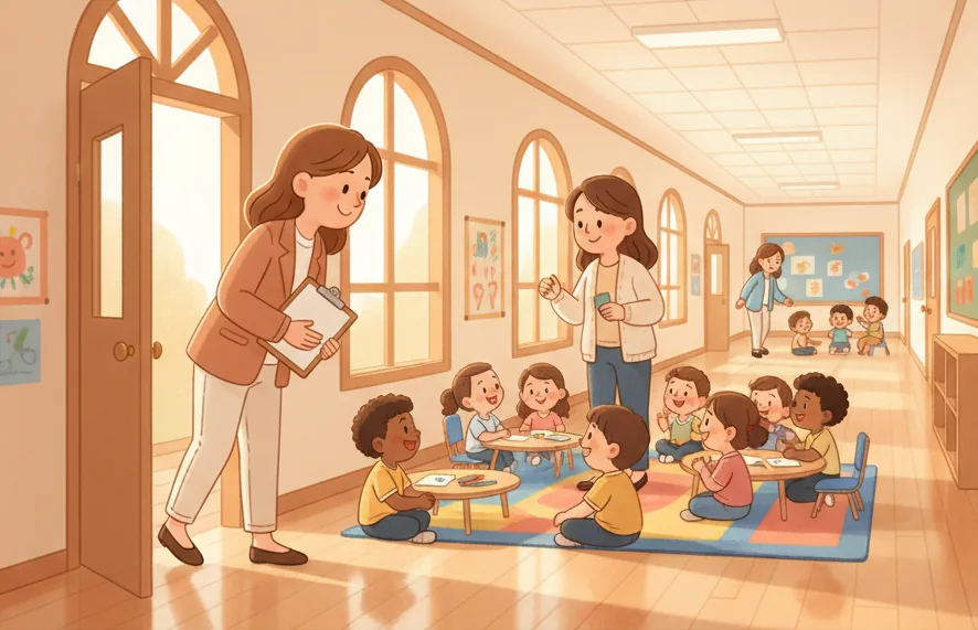 아파트 엘리베이터가 멈춰서 연락할 책임자를 찾는 장면