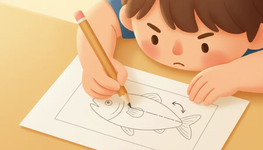 바닥의 개미 줄을 눈으로 짚어 개미집까지 가 보기
